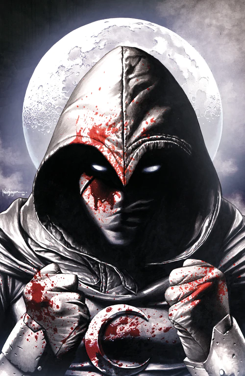 Moon Knight #1 Mico Suayan Trade Virgin Set Of 2 Variant (07/21/2021) Marvel
