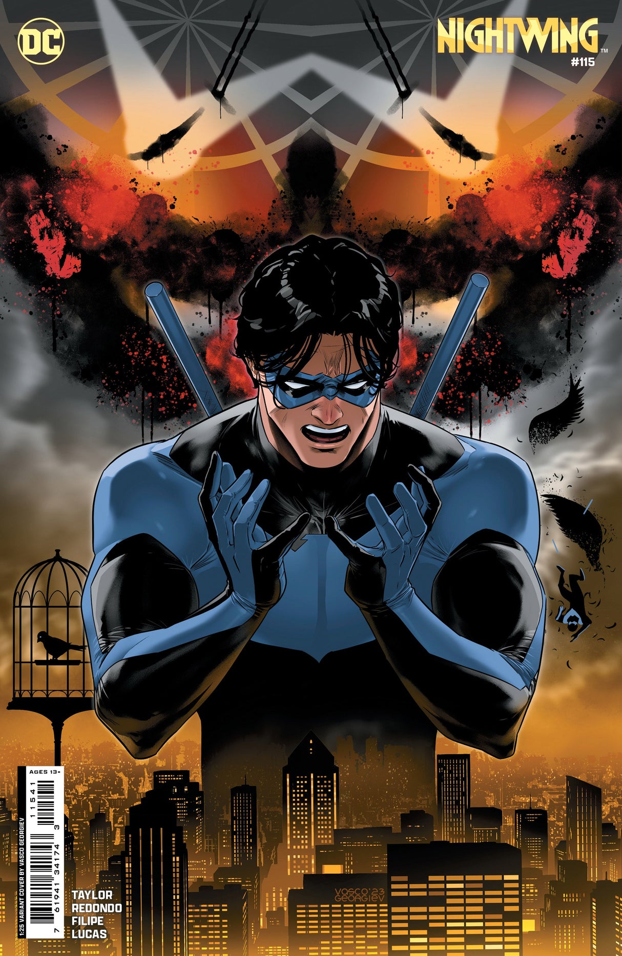 Nightwing #115 E 1:25 Vasco Georgiev Variant (06/18/2024) Dc