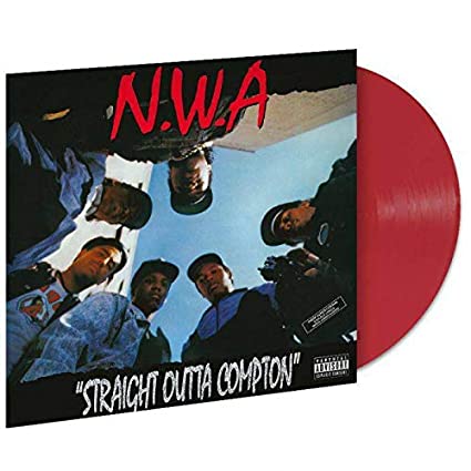 N.W.A. STRAIGHT OUTTA COMPTON (REDLP) [Records & LPs]