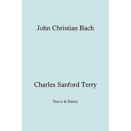 John Christian Bach (Johann Christian Bach) (Facsimile 1929)