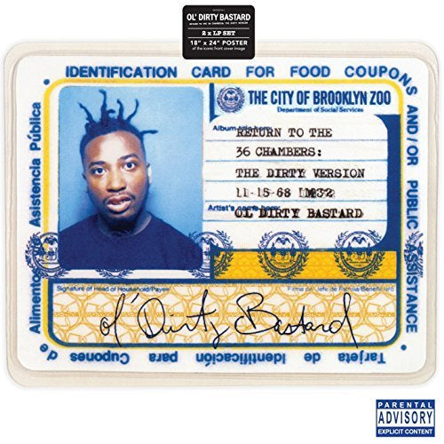 Ol Dirty Bastard REGRESA A LAS 36 CÁMARAS [Discos y LP]