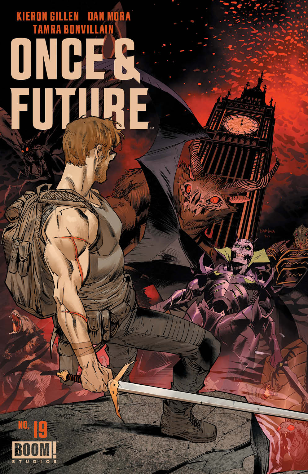 Once & Future #19 A Dan Mora Kieron Gillen (08/25/2021) Boom