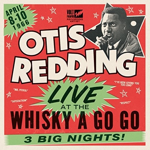 Otis Redding 在 Whiskey A Go Go 现场演唱会（180 克黑胶唱片）（2 张 LP）[唱片 &amp; LP]