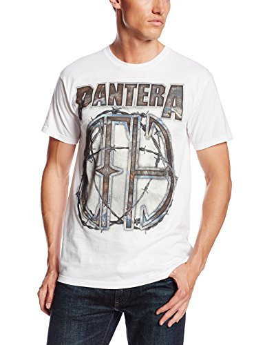 Pantera Men'S Pantara 81 T-Shirt T-Shirt, White, Large [T-Shirt]