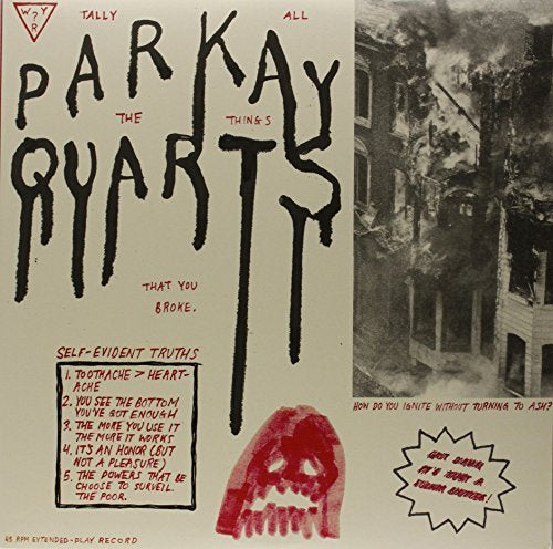 Parquet Courts TALLY ALL THE THINGS THAT YOU BROKE [Records & LPs]