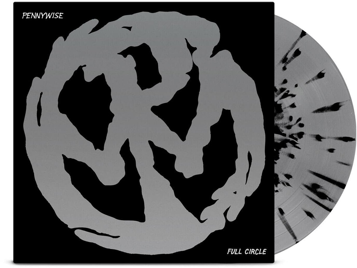 Pennywise Full Circle (salpicaduras de plata y negro) [Discos y LP]