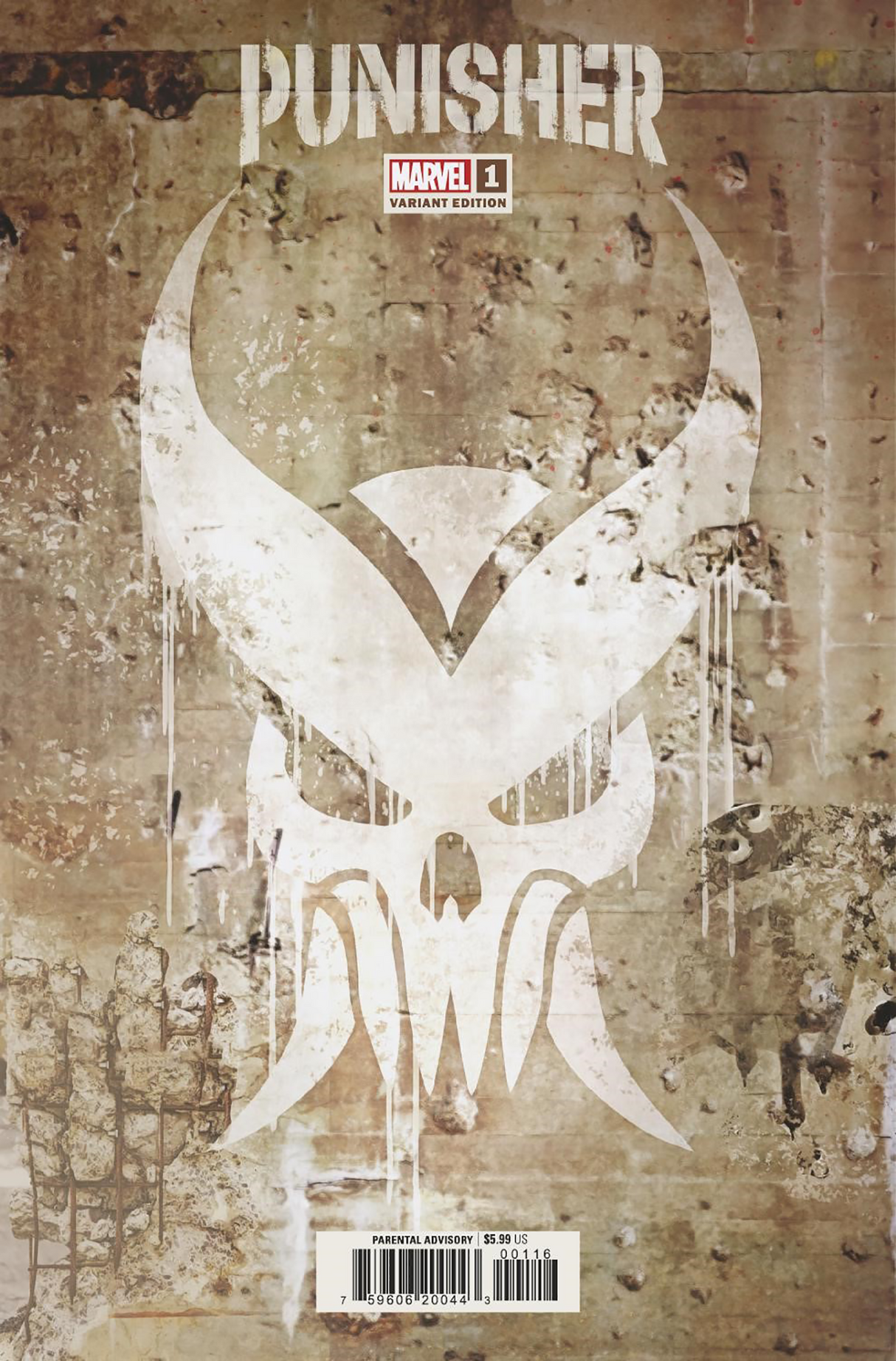 Punisher #1 E Spoiler Variant (03/09/2022) Marvel