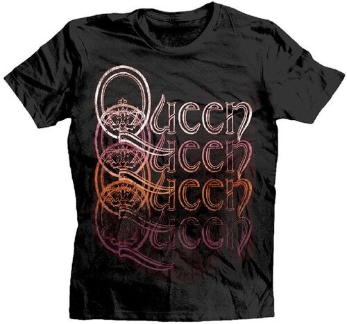 Queen Repeat Logo Black Ss Tee 2Xl Queen Repeat Logo Black Ss Tee 2Xl [T-Shirt]