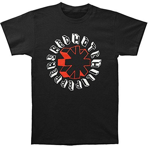 Red Hot Chili Peppers Men'S Rhcp Hand Drawn T-Shirt, Black, Small [T-Shirt]