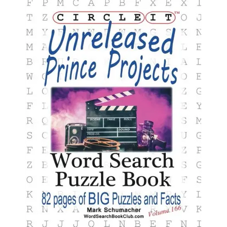 Circle It, Unreleased Prince Projects, Large Print, Word Search, Puzzle Book