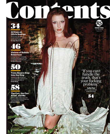 Rolling Stone - October 2023: All Eyes On Olivia Rodrigo, Trans Boxers Step Into The Ring, Kylie Minogue, Flo Milli, Jimmy Butler, Scorsese On Robertson, Julia Fox's Memoir Down The Drain & More!