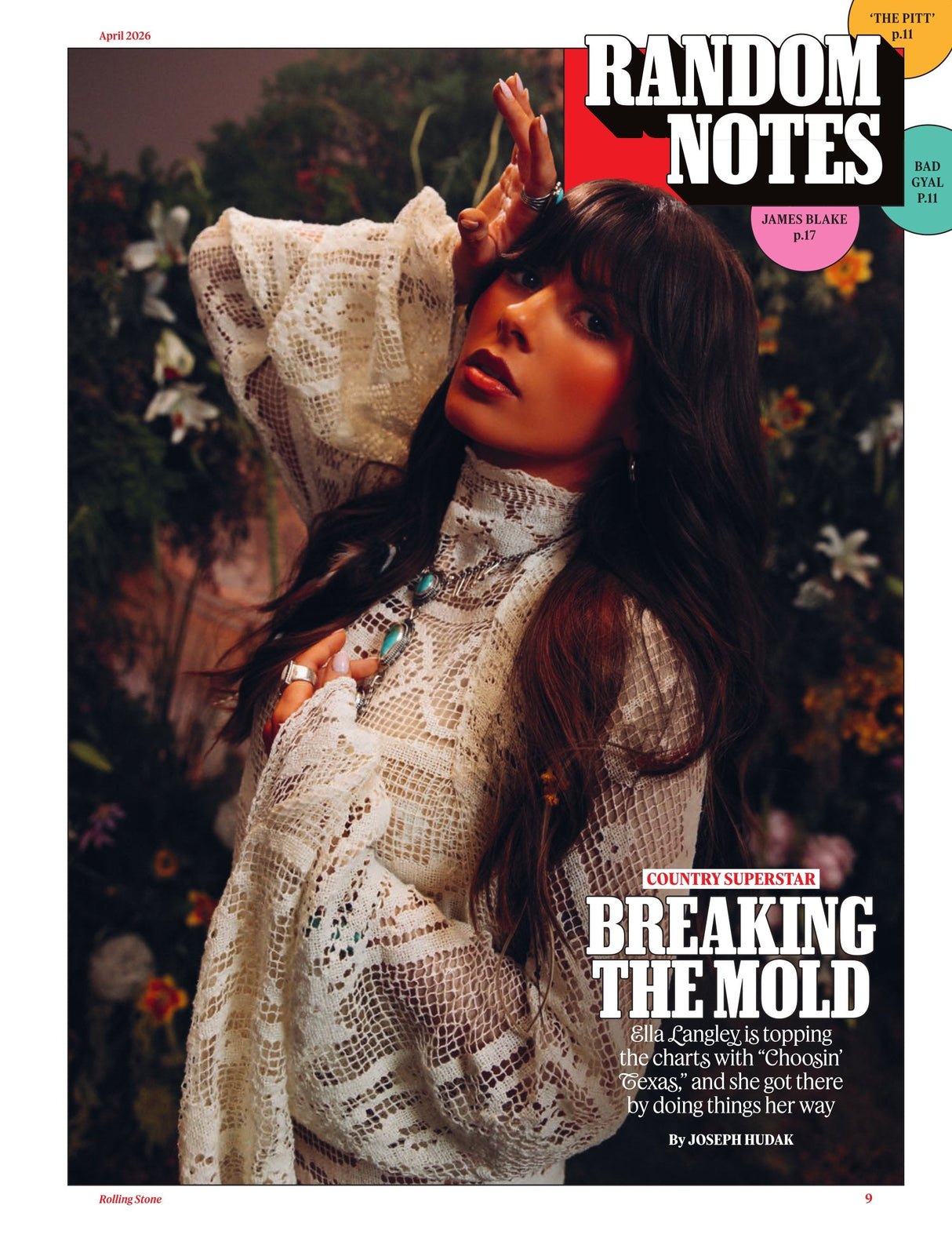 Rolling Stone - April 2026: Future Of Music, Lola Young Tells It Like It Is, Feuerza Regida Built An Empire To Last, BigXthaPlug The Rapper With Texas-Size Ambition, Harry Styles Album Review & More!