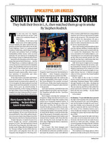 Rolling Stone - March 2025: The Tragedy Of Liam Payne, Los Angeles Surviving The Inferno, Monica Lewinsky Interview, Marianne Faithfull, Michelle Buteau's Comedy, Hannah Bahng & More!
