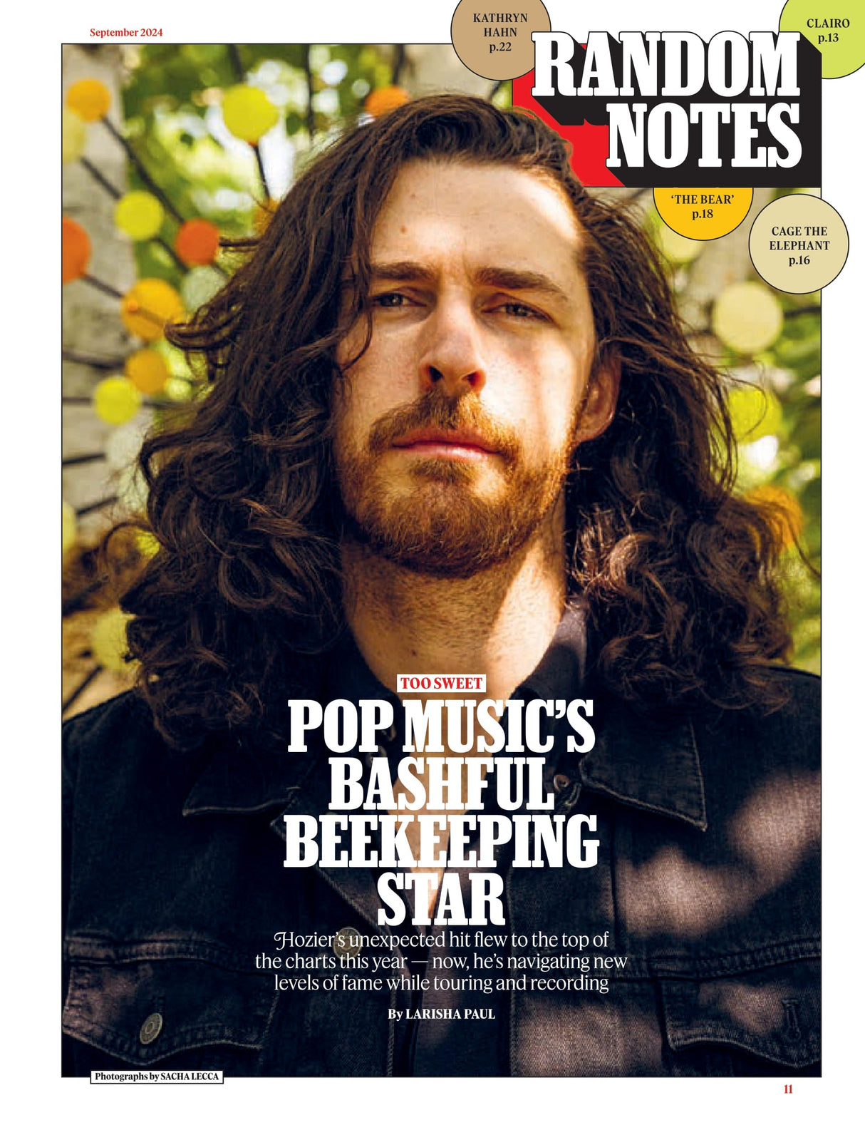 Rolling Stone - September 2024: Ice Spice On Fire, Francis Ford Coppola Interview, Sherrod Brown's Last Stand, Hozier, Hunter Schaefer From Euphoria To Final Girl & 25 Most Influential Creators 2024!