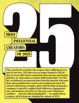Rolling Stone - September 2025: Steve Lacy’s Life & Music, Renée Rapp Unfiltered, Remembering Sly Stone, Ozzy & Brian Wilson, Top Influential Creators, Americans Fleeing The American Dream & More!