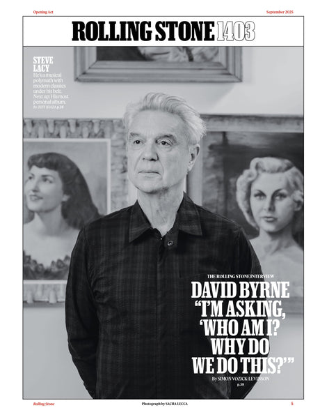 Rolling Stone - September 2025: Steve Lacy’s Life & Music, Renée Rapp Unfiltered, Remembering Sly Stone, Ozzy & Brian Wilson, Top Influential Creators, Americans Fleeing The American Dream & More!