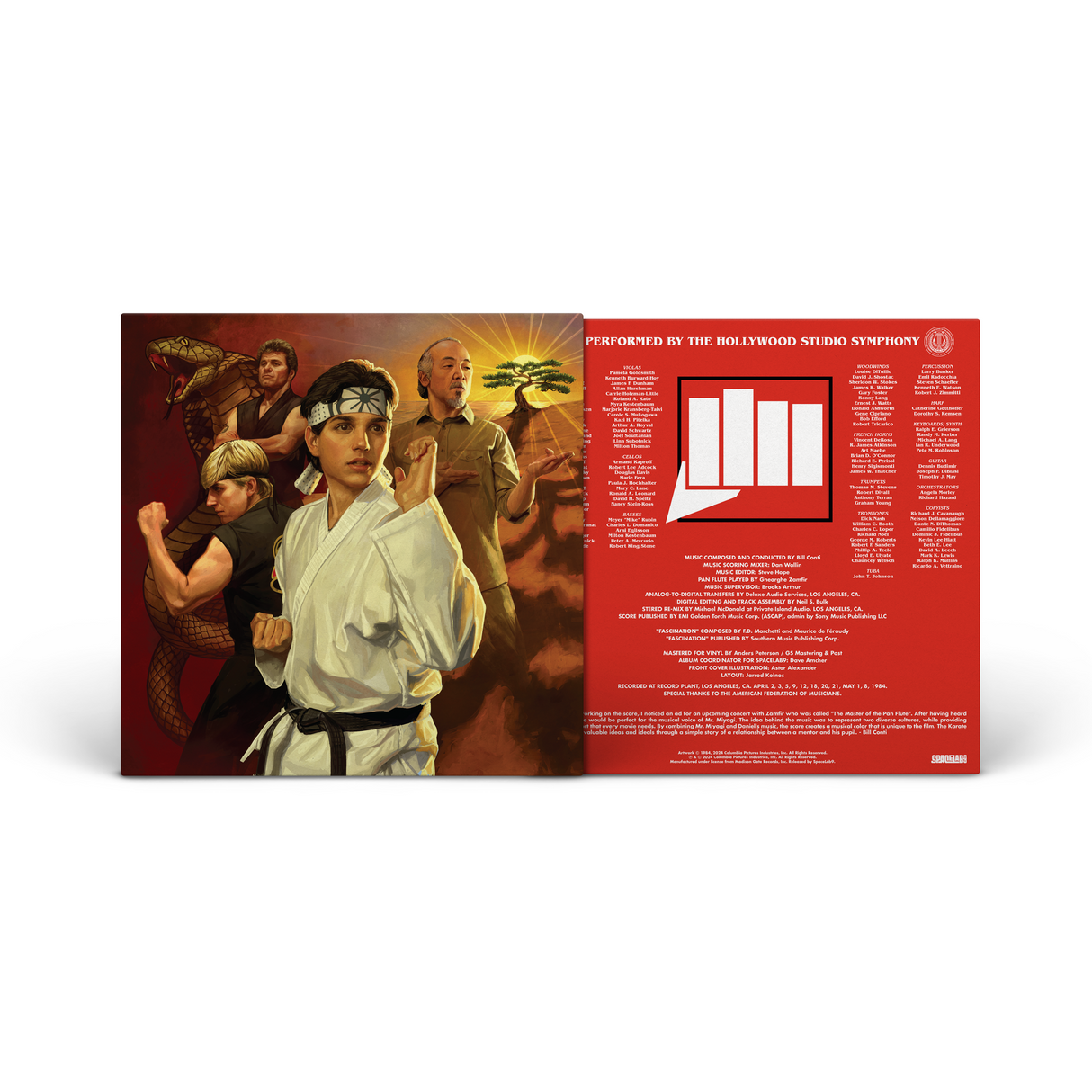 The Karate Kid 40th Anniversary Original Score - 2LP [PaladinVinyl.com Exclusive Canvas color] [Vinyl]