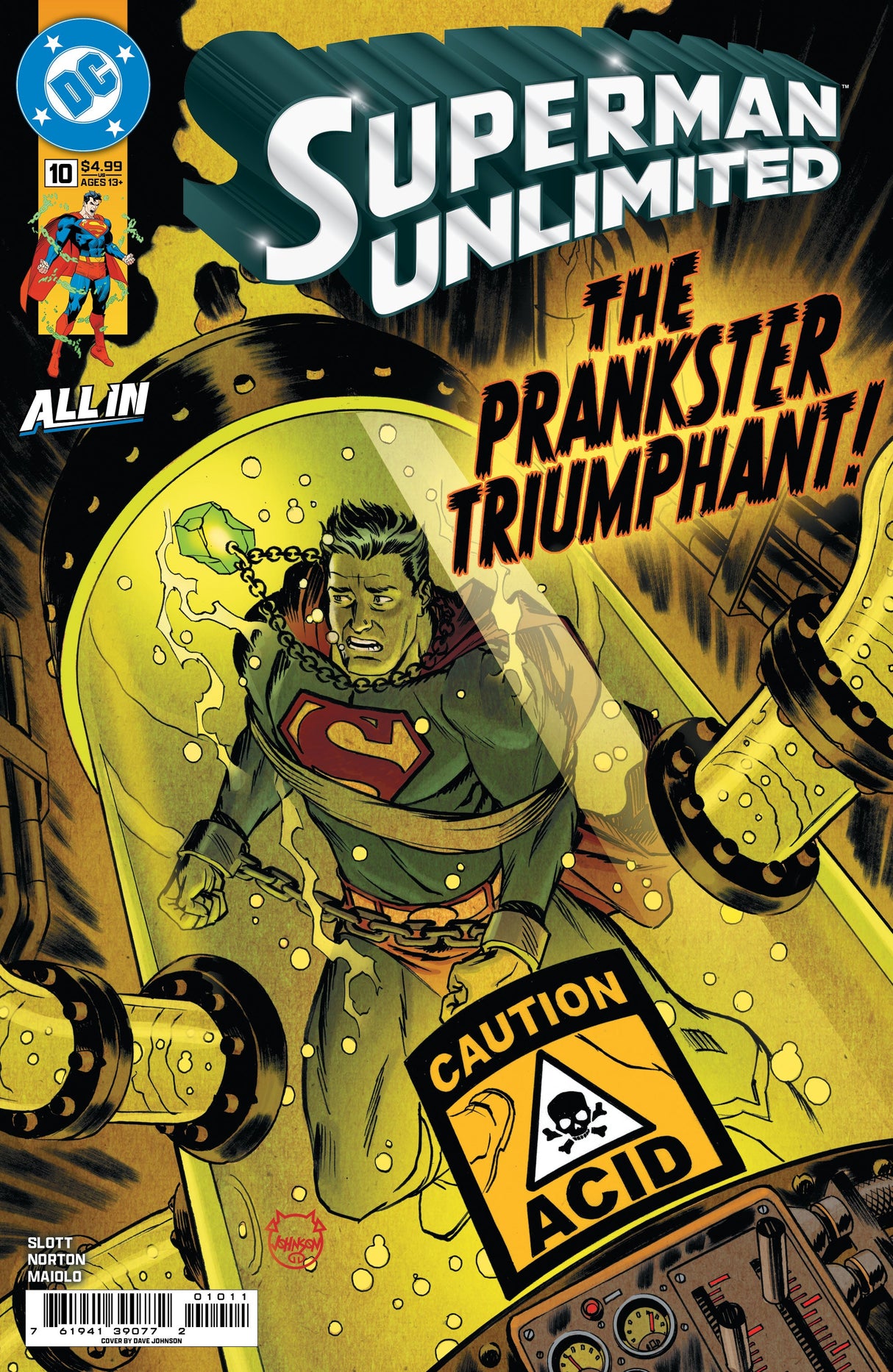 Superman Unlimited #10 A Dave Johnson Dan Slott (02/18/2026) Dc