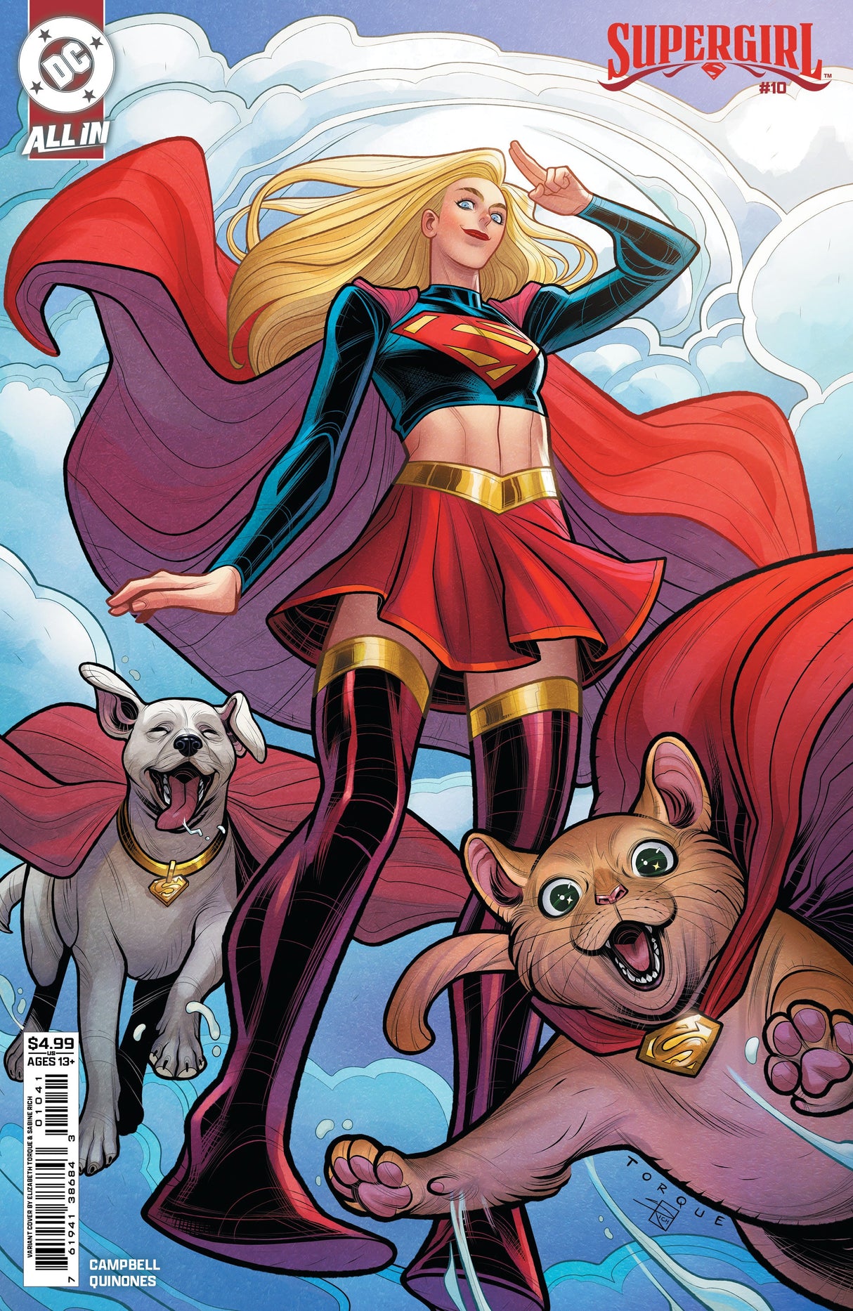 Supergirl #10 D Elizabeth Torque Variant (02/11/2026) Dc