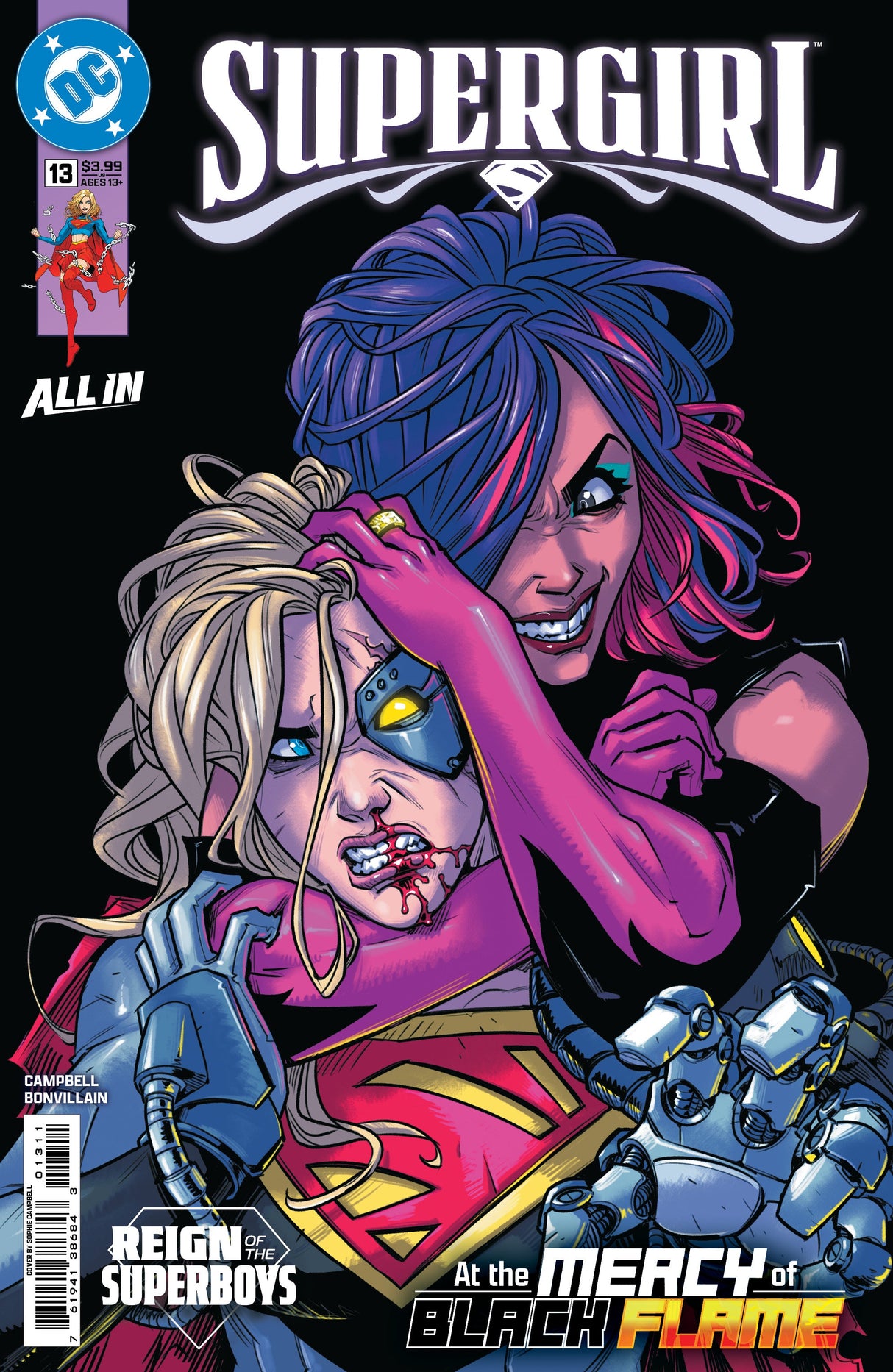 Supergirl #13 A Sophie Campbell (The Reign Of The Superboys) (05/13/2026) Dc