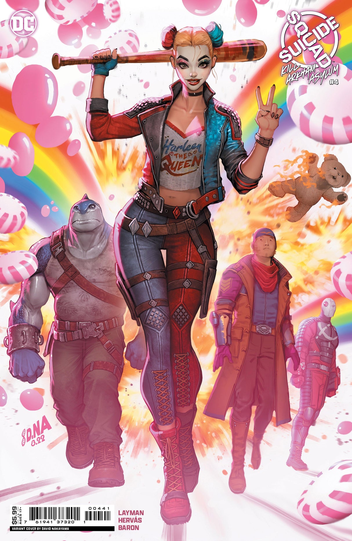 Suicide Squad Kill Arkham Asylum #4 (Of 5) C David Nakayama Variant (05/07/2024) Dc