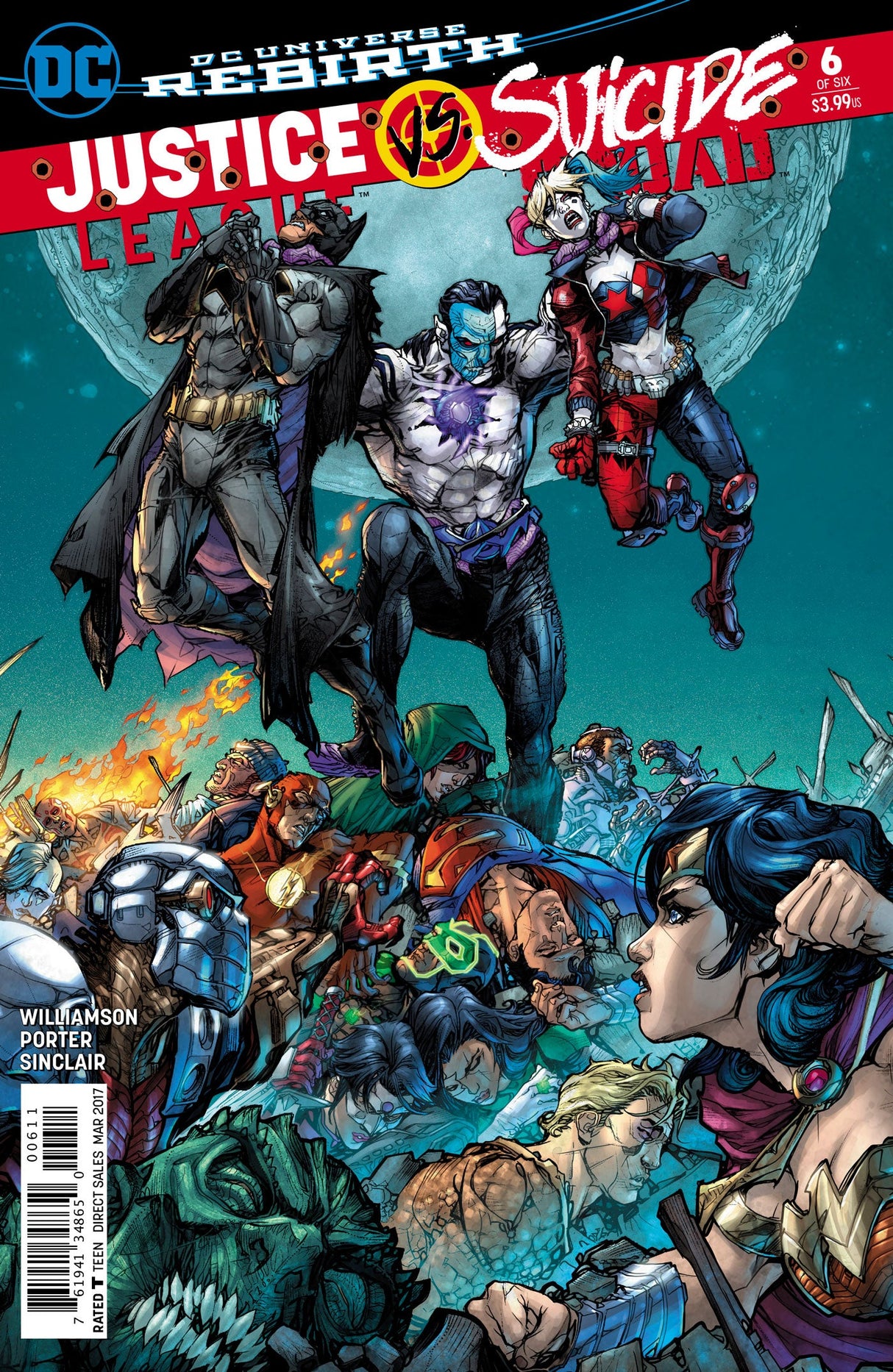 Justice League Suicide Squad #6 A (Of 6) DC 2017 Joshua Williamson Howard Porter