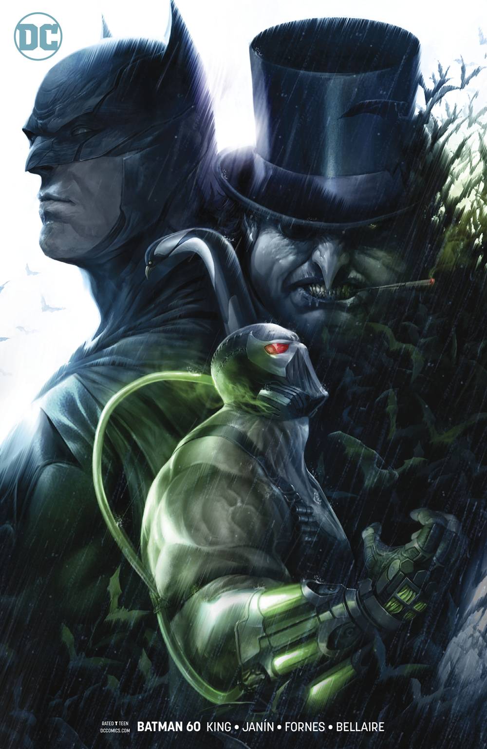BATMAN #60 B Francesco Mattina Variant Bane Penguin Tom King (12/05/2018) DC