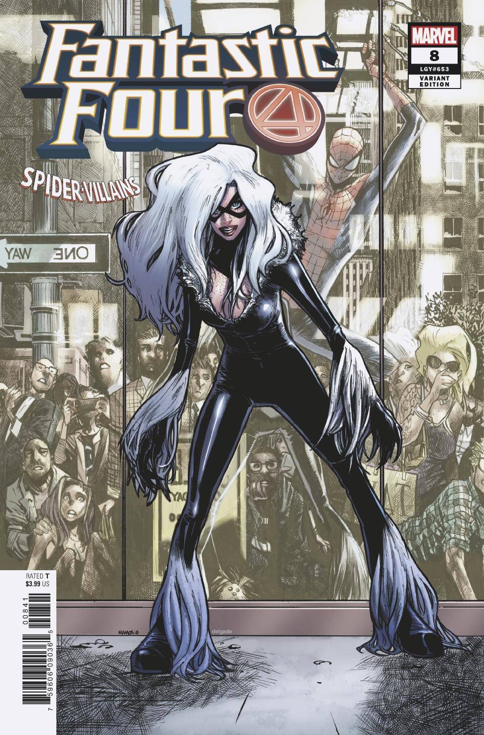 FANTASTIC FOUR #8 Humberto RAMOS SPIDER-MAN VILLAINS Variant (03/27/2019) MARVEL