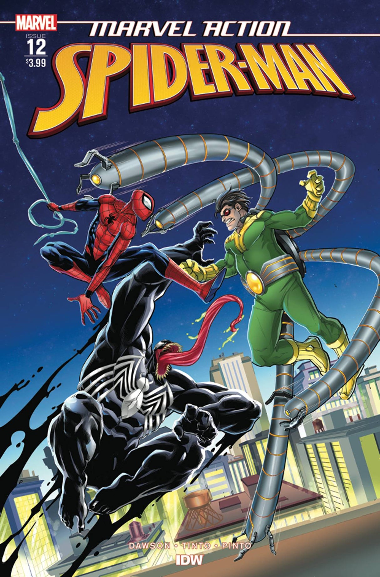 MARVEL ACTION SPIDER-MAN #12 A Davide TINTO (C: 1-0-0) (11/27/2019) IDW