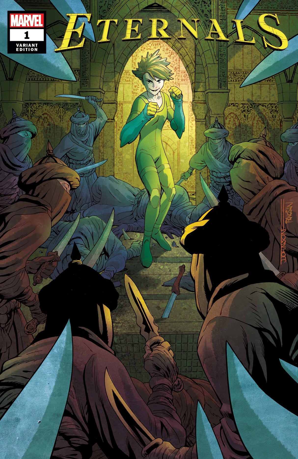 Eternals #1 H Jeff Johnson Variant (01/06/2021) Marvel
