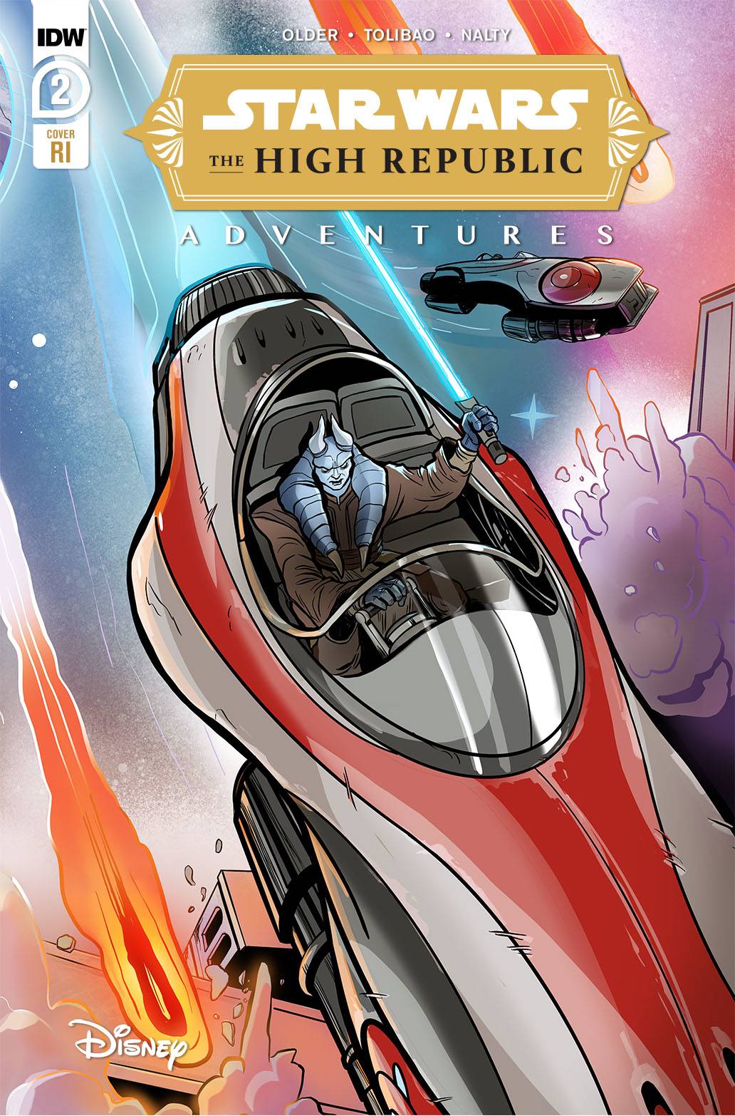 Star Wars High Republic Adventures #2 1:10 Yael Nathan Variant (03/03/2021) Idw