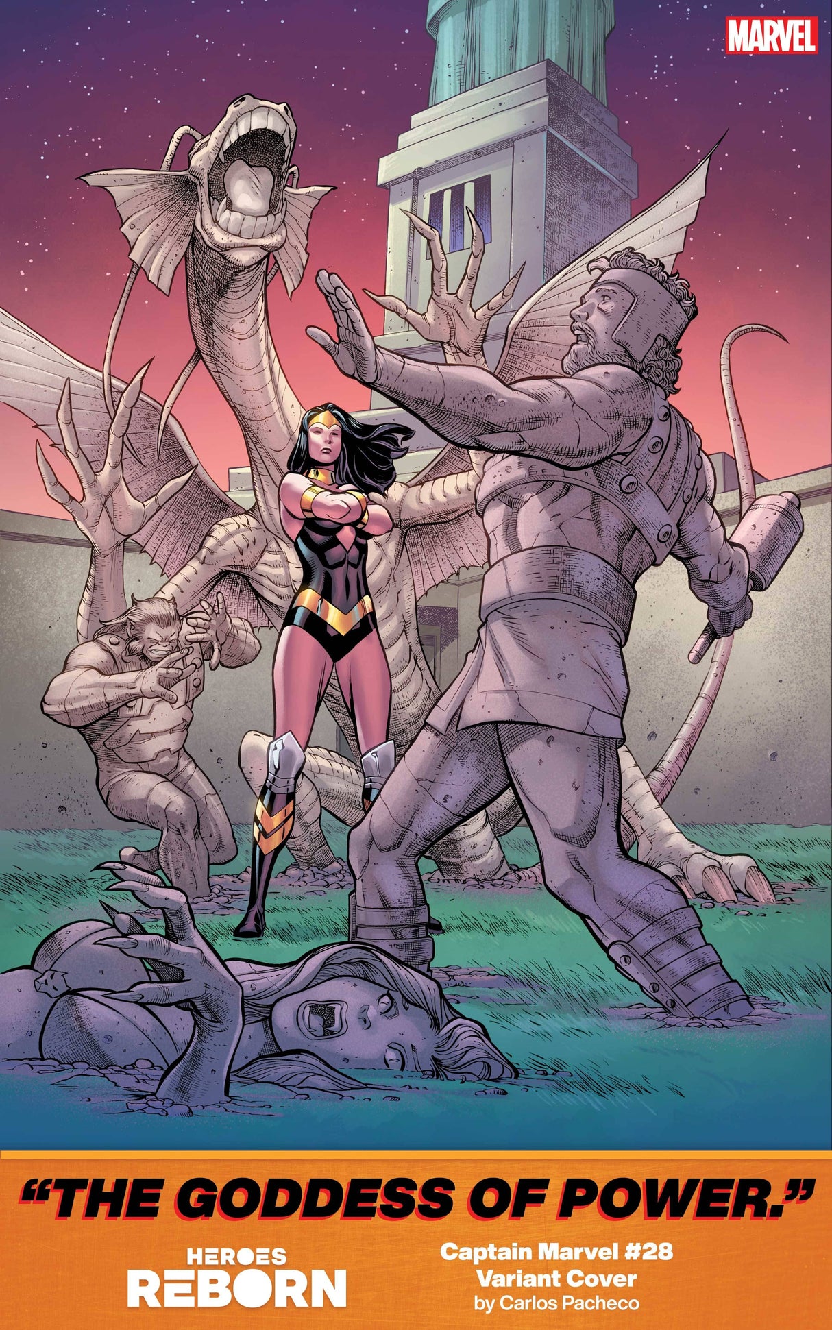 Captain Marvel #28 B Reborn Variant (04/21/2021) Marvel