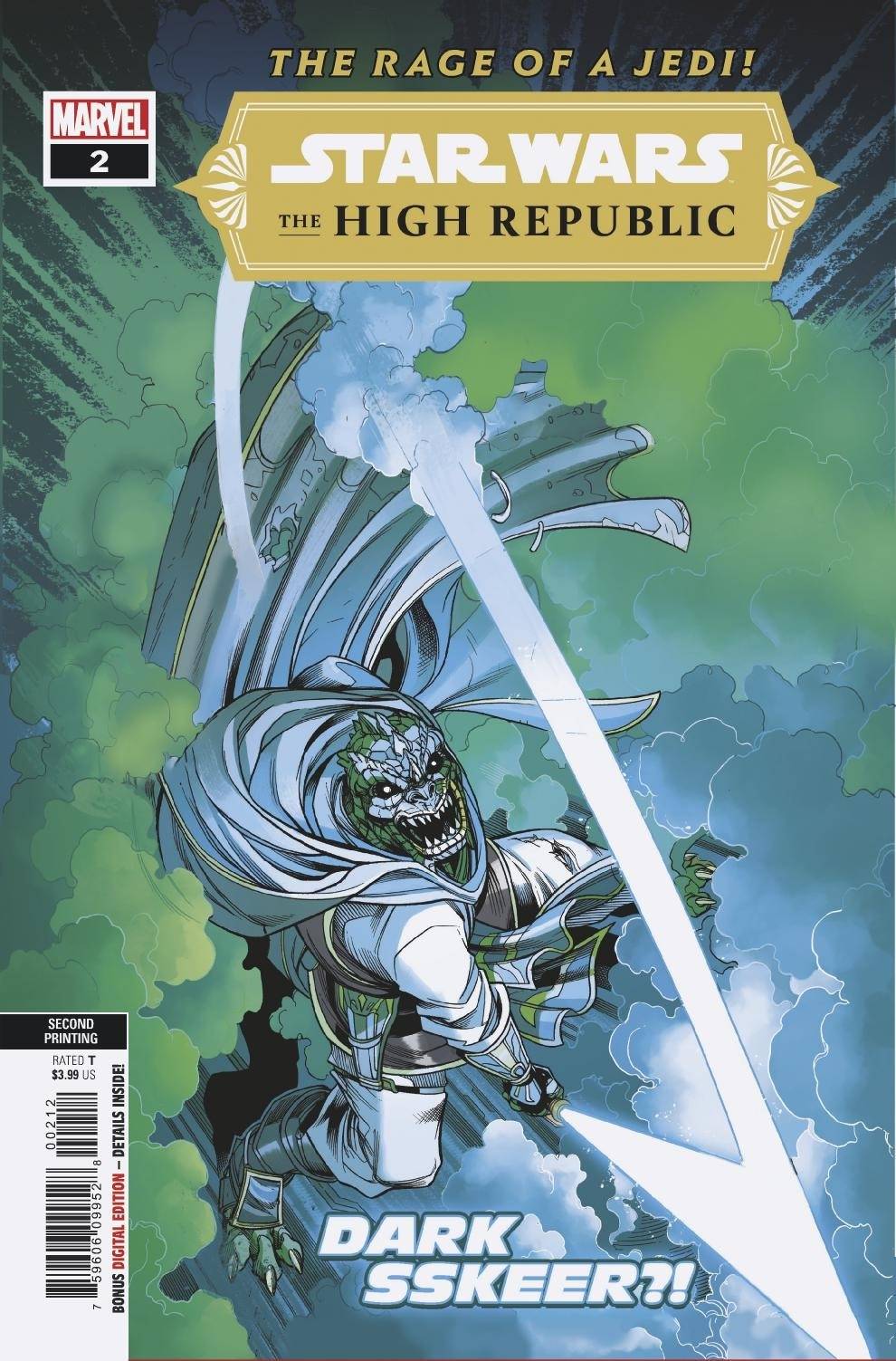 Star Wars High Republic #2 2nd Print Variant (03/03/2021) Marvel