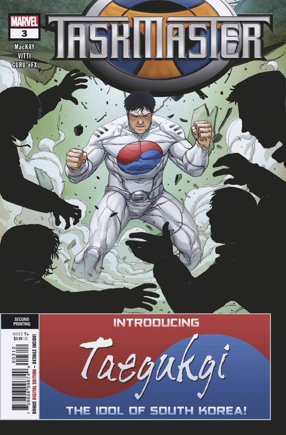 Taskmaster #3 (Of 5) 2nd Print Alessandro Vitti Variant (03/24/2021) Marvel
