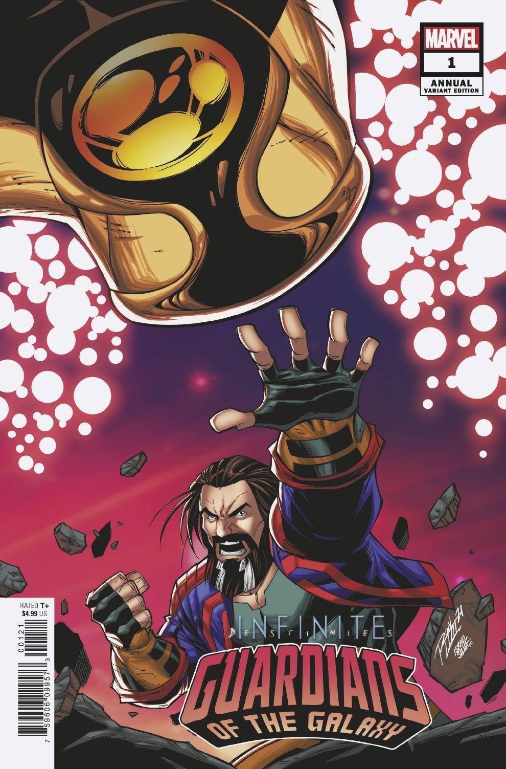 Guardians Of The Galaxy Annual #1 B Ron Lim Connecting Variant Infd (08/04/2021) Marvel
