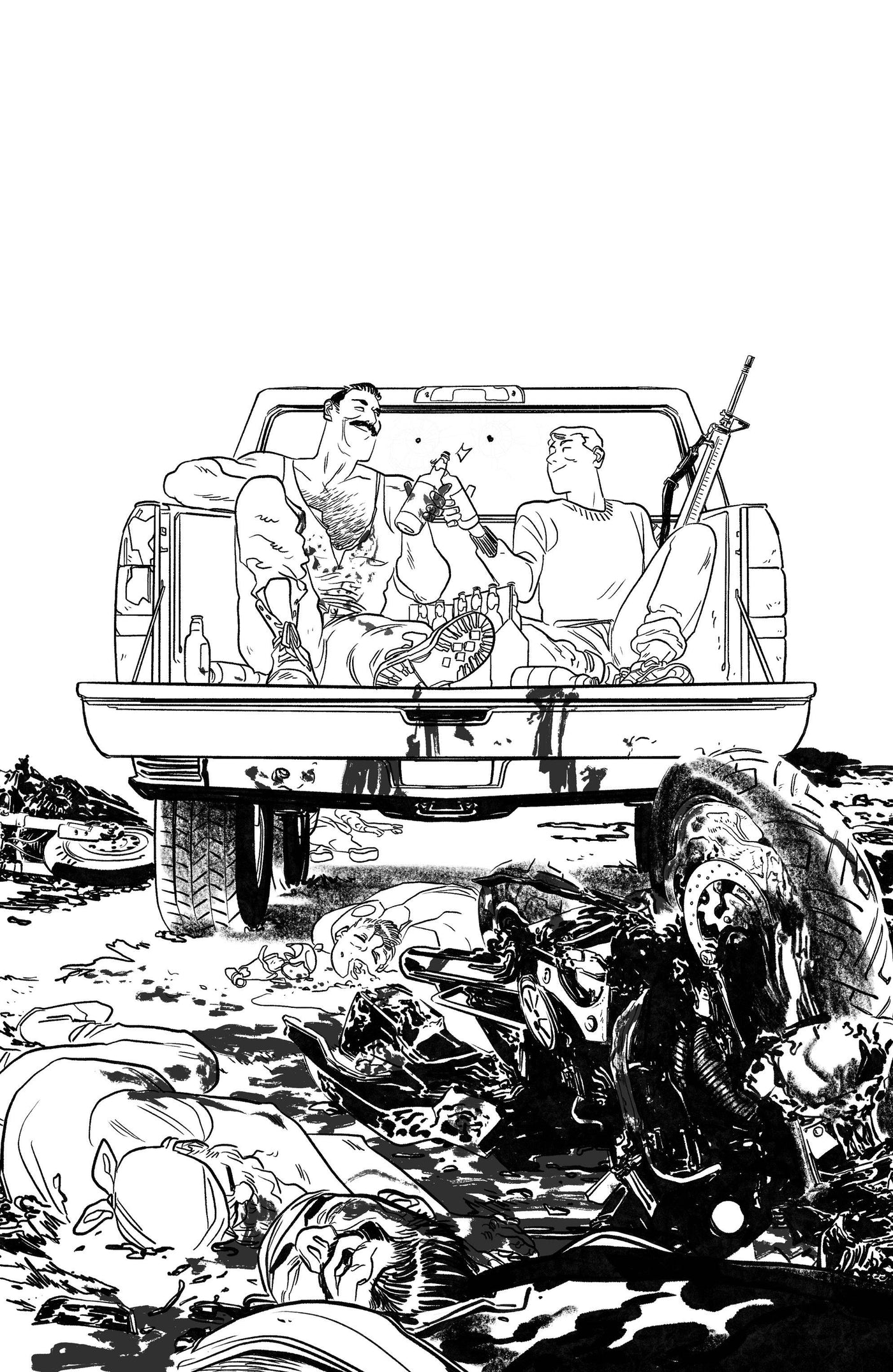 Skybound X #3 1:10 Erica Henderson BW Variant (Mr) (07/21/2021) Image