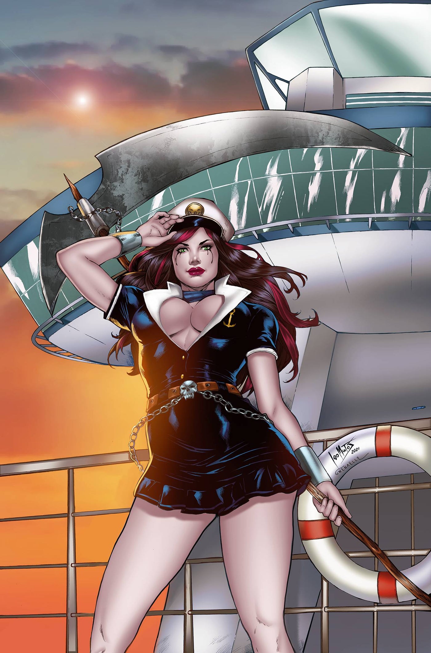 Tales Of Terror Quarterly Sea Of Souls Oneshot #1 C Leo Matos (03/23/2022) Zenescope