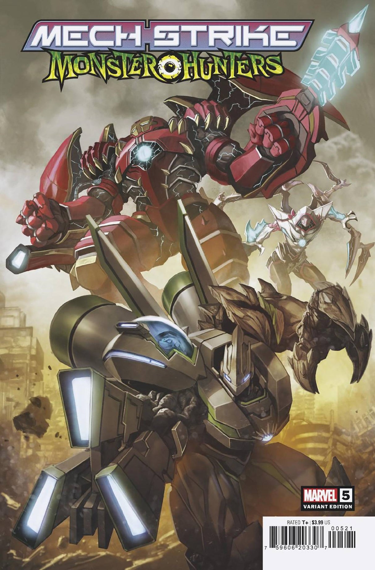 Mech Strike Monster Hunters #5 B (Of 5) Skan Srisuwan Variant (10/26/2022) Marvel