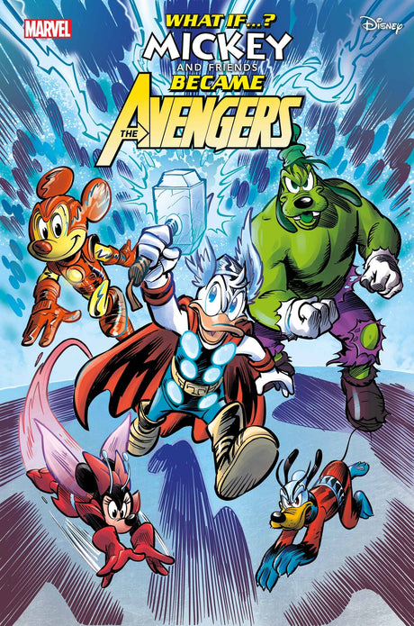Marvel & Disney What If...? Mickey & Friends Became The Avengers #1 A1 Cover Set 7 1:50 1:100 (03/05/2025) Marvel