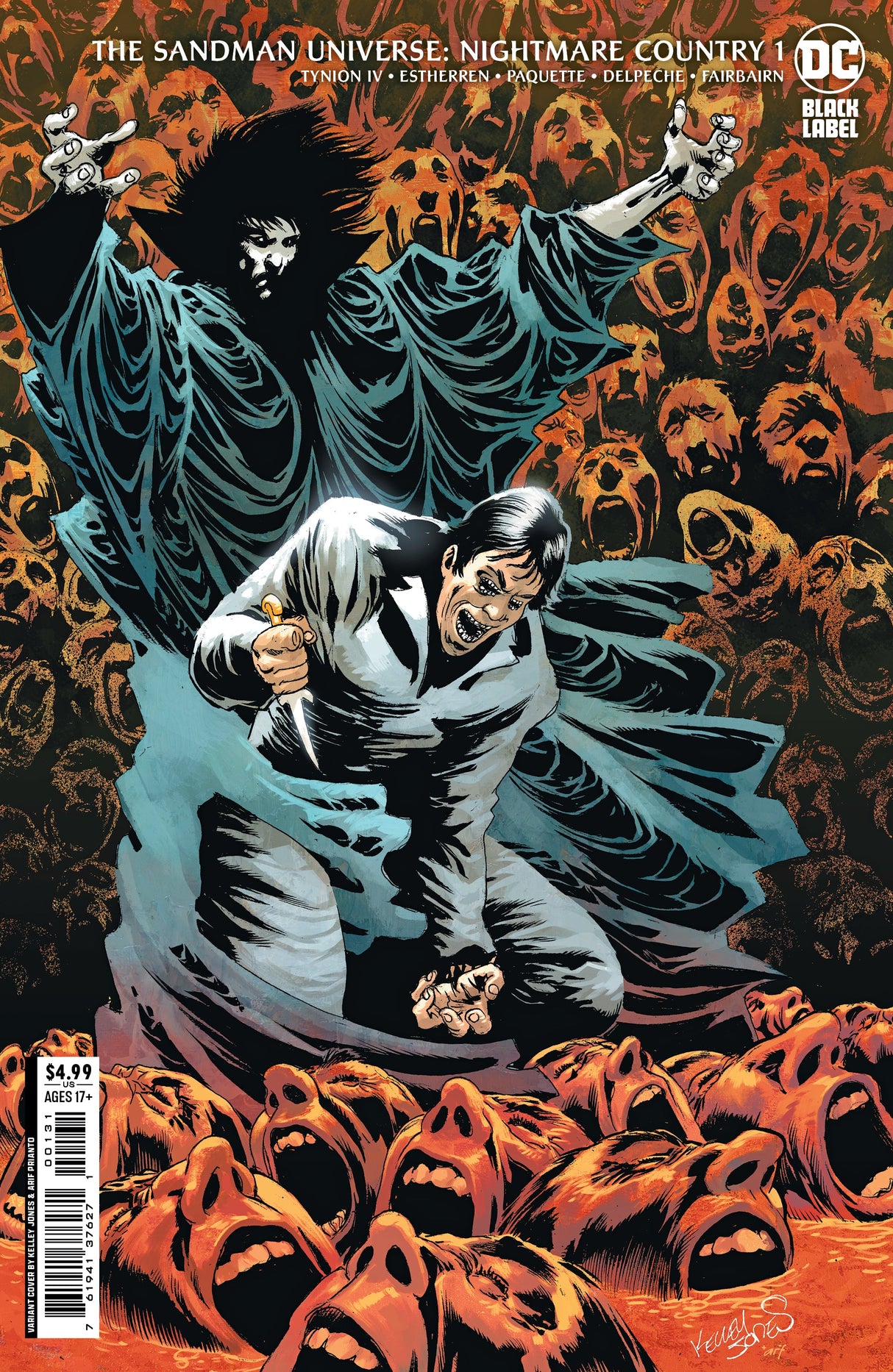 Sandman Universe Nightmare Country #1 C 1:25 Kelley Jones Card Stock Variant (Mr) (04/12/2022) Dc