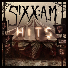 Sixx: A.M. Hits (Translucent Red with Black Smoke Vinyl) (Colored Vinyl, Red, Black, 180 Gram Vinyl) (2 Lp's) [Vinyl] - Apocalypse Vinyl
