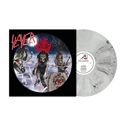 Slayer Live Undead (vinilo de color gris jaspeado) [Discos y LP]