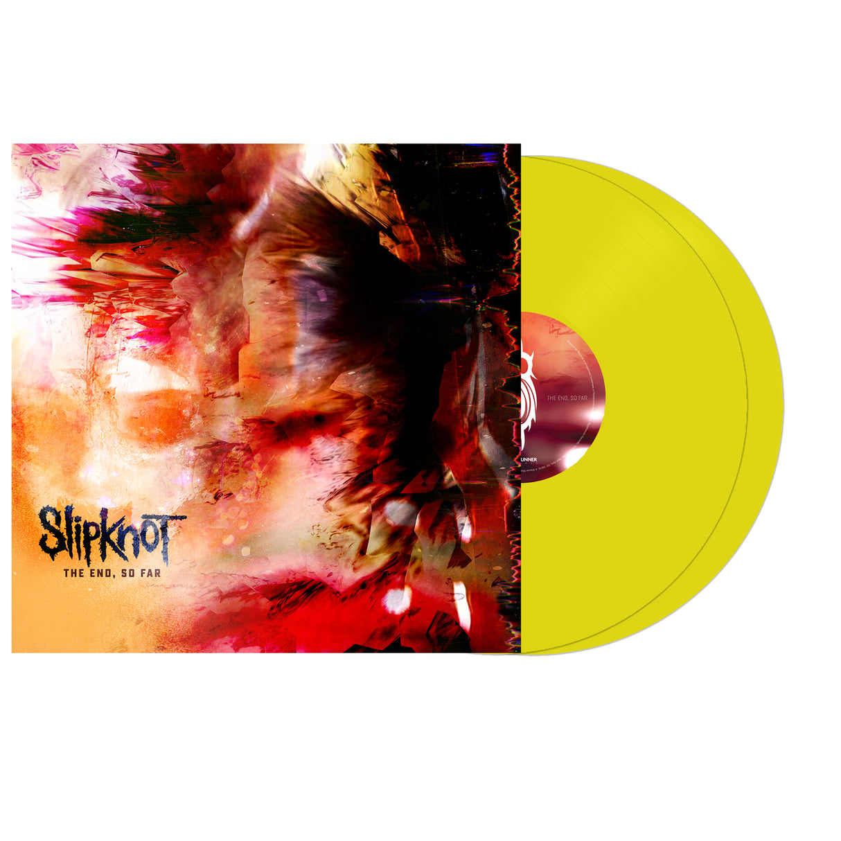 Slipknot The End, So Far (IEX, vinilo amarillo neón de 2 LP) [Discos y LP]