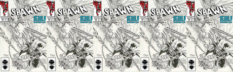 SPAWN #298 C B&W Todd MCFARLANE Amazing Spider-Man 298 Homage Variant (06/26/2019) IMAGE