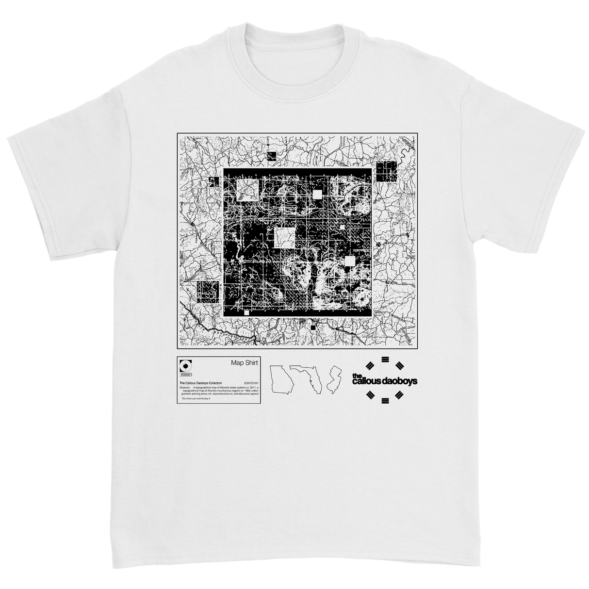The Callous Daoboys - Map Shirt