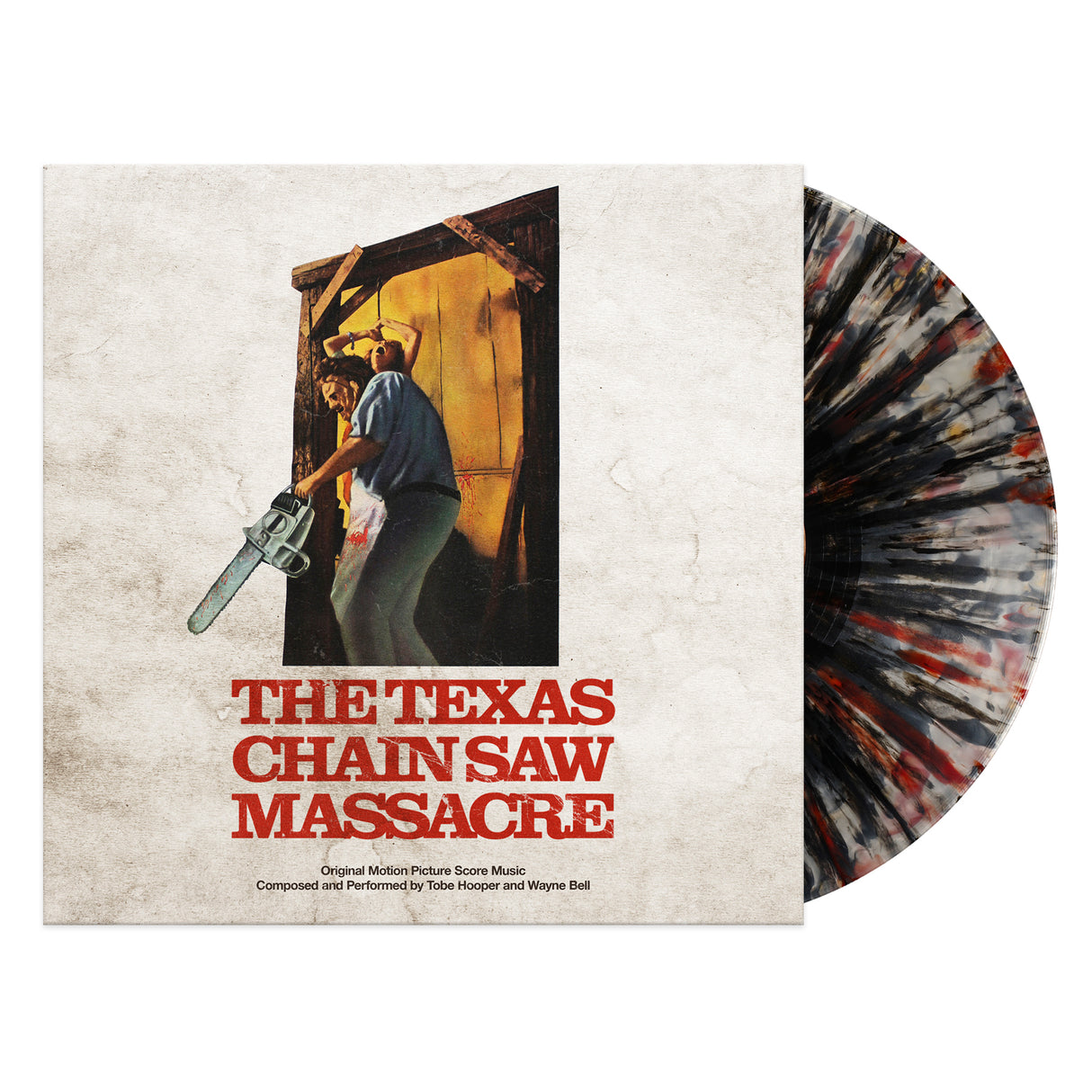 THE TEXAS CHAIN SAW MASSACRE Original Motion Picture Score (Human Detritus Splatter Exclusive) (Vinyl)