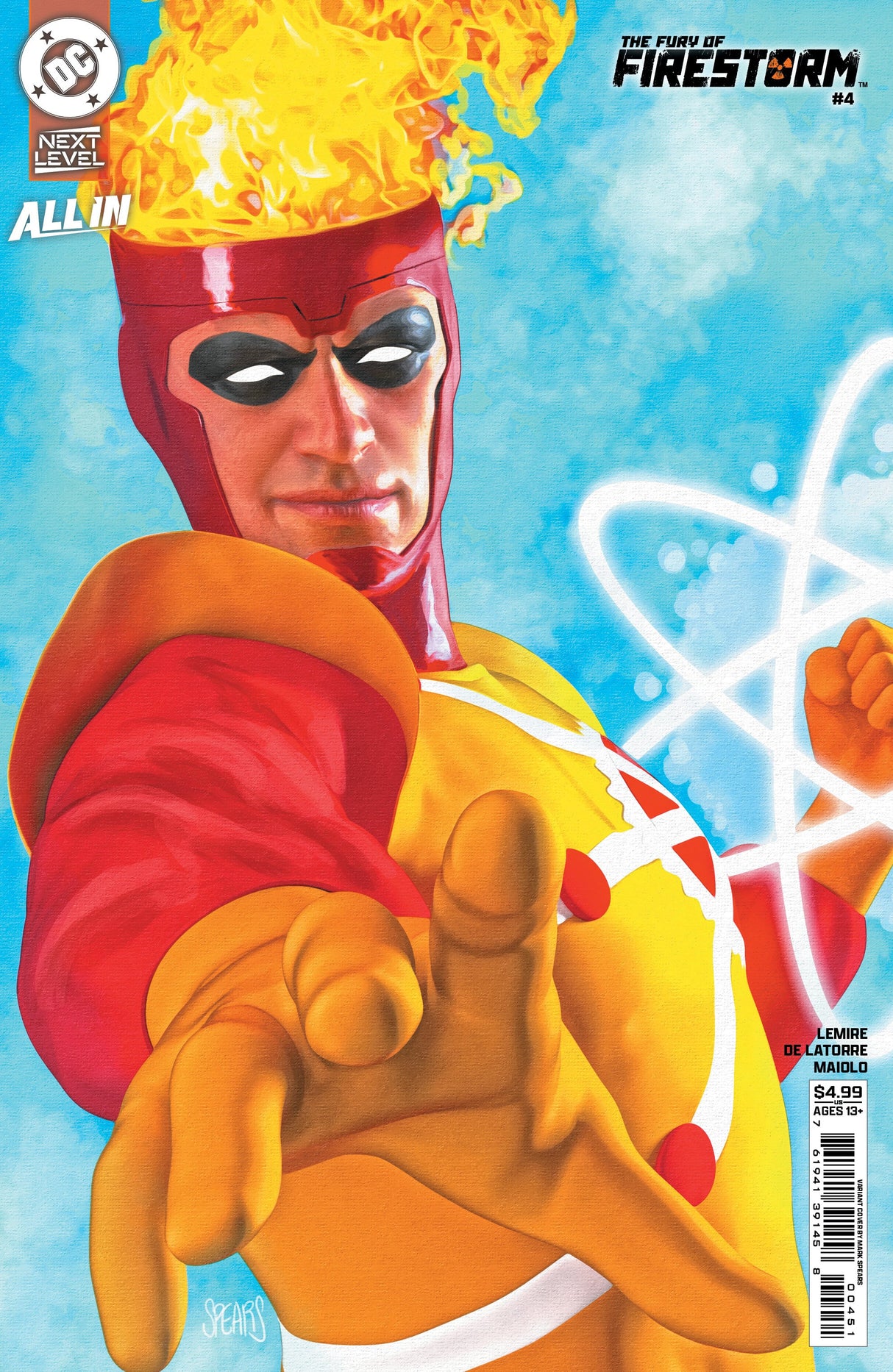 Fury Of Firestorm #4 (Of 8) E Mark Spears (07/08/2026) Dc