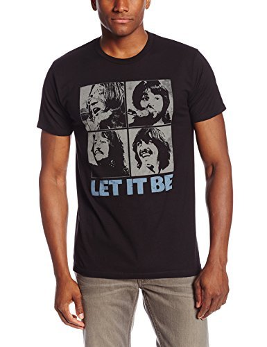 The Beatles Men'S Beatles Let It Be T-Shirt,Black,Xx-Large [T-Shirt]