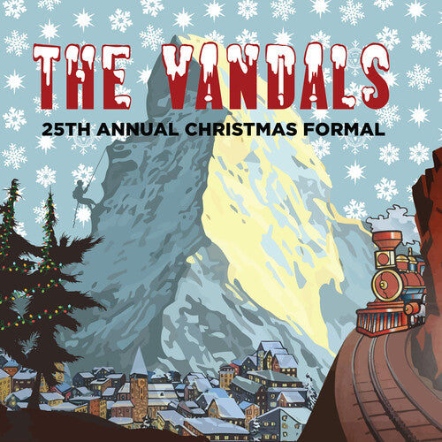 25TH ANNUAL CHRISTMAS FORMAL - RED & BLACK MARBLE (Vinyl)