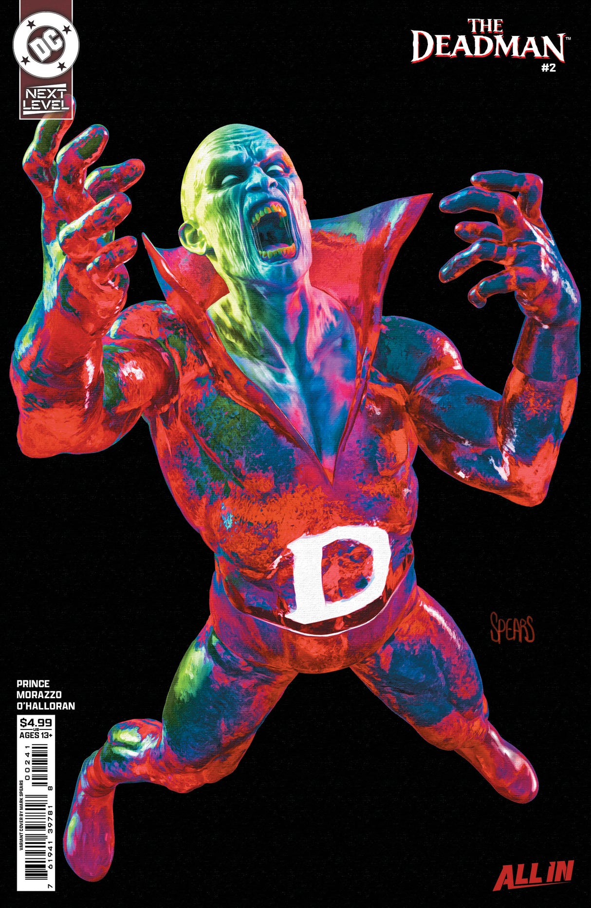 Deadman #2 (Of 6) D Mark Spears Variant (07/01/2026) Dc